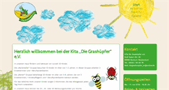 Desktop Screenshot of kita-diegrashuepfer.de